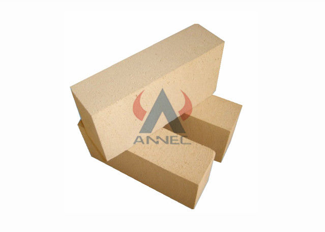 ISO9001 1.0g/cm3 1590 Derece Mullite Hafif Ateş Tuğlası, sıcak hava sobası için